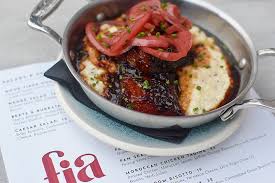 Fia Restaurant signature dishes Pork Belly
Pan Seared Potato Gnocchi
Charred Octopus